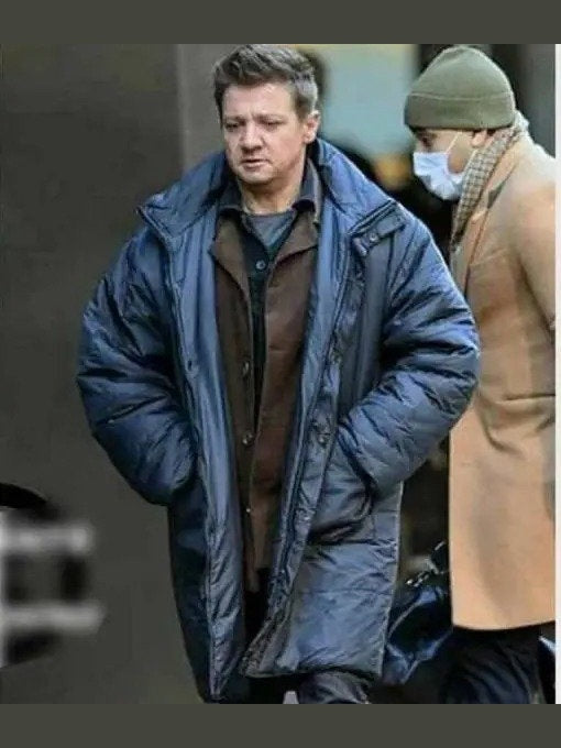 Clint Barton Hawkeye Jeremy Renner Puffer Coat