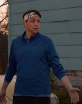 Cobra Kai S05 Daniel LaRusso Blue Jacket