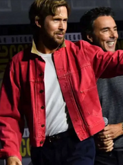 Ryan Gosling Comic Con Red Jacket