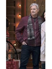 Coyote Creek Christmas Rick Parker Maroon Jacket