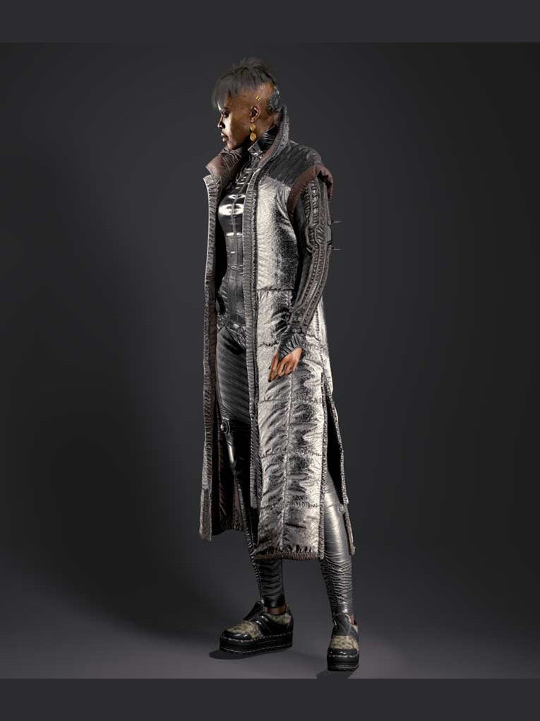 Cyberpunk 2077 Brigitte Coat