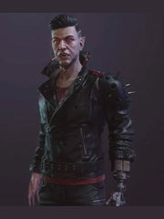 Cyberpunk 2077 Dracula Leather Jacket