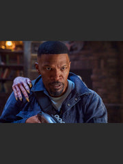 Day Shift Jamie Foxx Blue Jacket