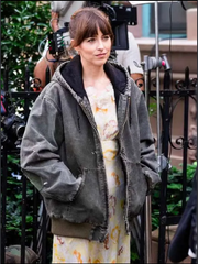 Materialists Dakota Johnson Hooded Jacket