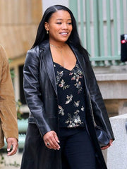 A Journal for Jordan Chanté Adams Leather Coat