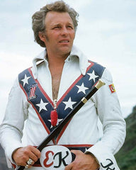 Daredevil Evel Knievel Motorcycle Leather Jacket