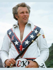 Daredevil Evel Knievel Motorcycle Leather Jacket