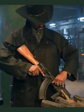 Day Shift Snoop Dogg Black Coat