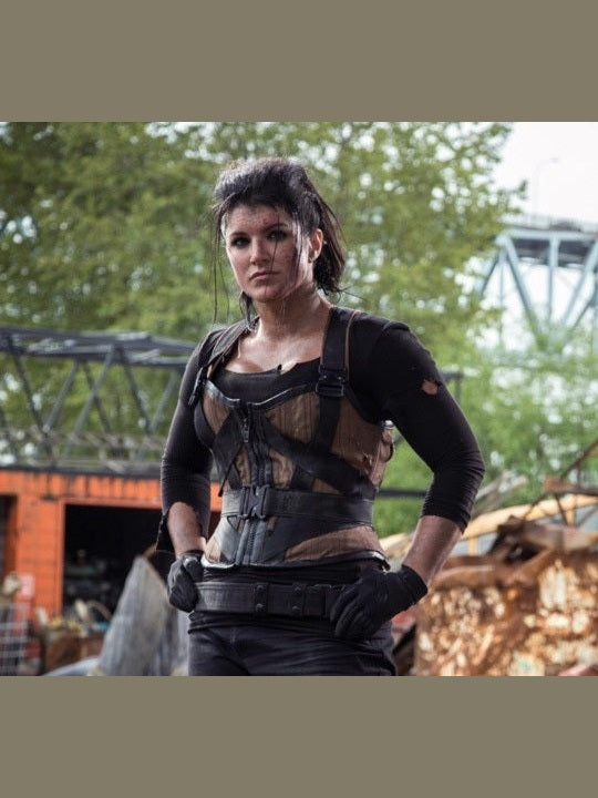 Angel Dust Deadpool Gina Carano Brown Vest