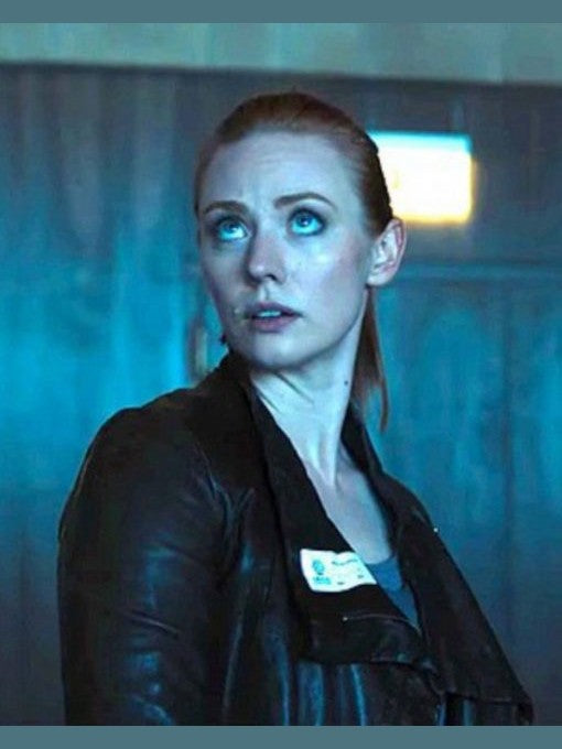 Amanda Harper Escape Room Leather Jacket