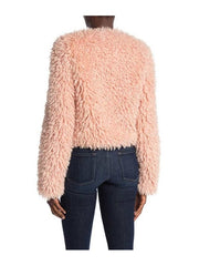 The Equalizer 2021 Delilah McCall Pink Fur Jacket