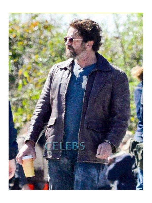 Den Of Thieves Gerard Butler Leather Jacket