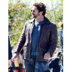 Den Of Thieves Gerard Butler Leather Jacket