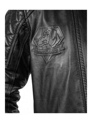 Metal Gear Solid V Snake Black Biker Jacket