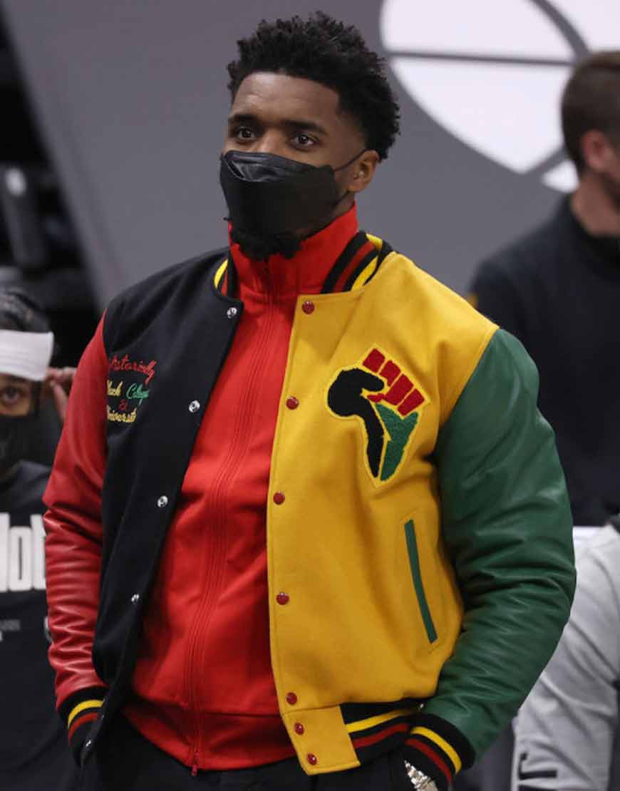 Donovan Mitchell HBCU Pride Jacket
