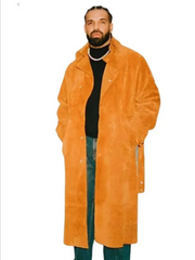Drake Iceman 2026 Suede Coat