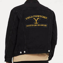 Yellowstone Denim Black Jacket