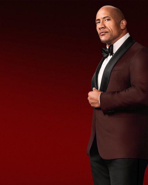Red Notice Dwayne Johnson Blazer