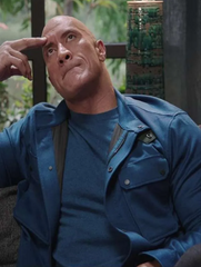 Young Rock S02 Dwayne Johnson Blue Jacket