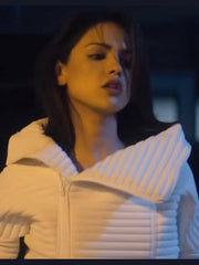 Bloodshot Eiza Gonzalez White Jacket