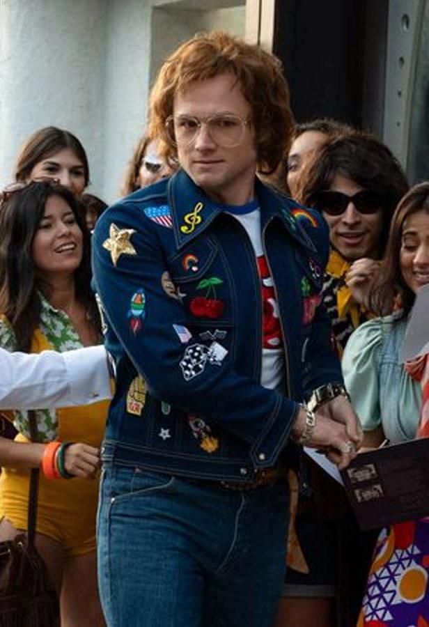 Taron Egerton Rocketman Denim Jacket