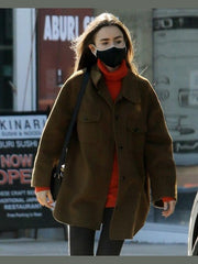 Emily In Paris S02 Emily Cooper Brown Jacket