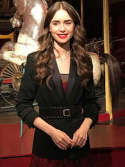 Emily In Paris S02 Emily Cooper Black Blazer