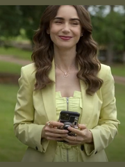 Emily Cooper Emily In Paris S02 Yellow Blazer