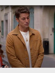 Emily in Paris Gabriel Brown Jacket