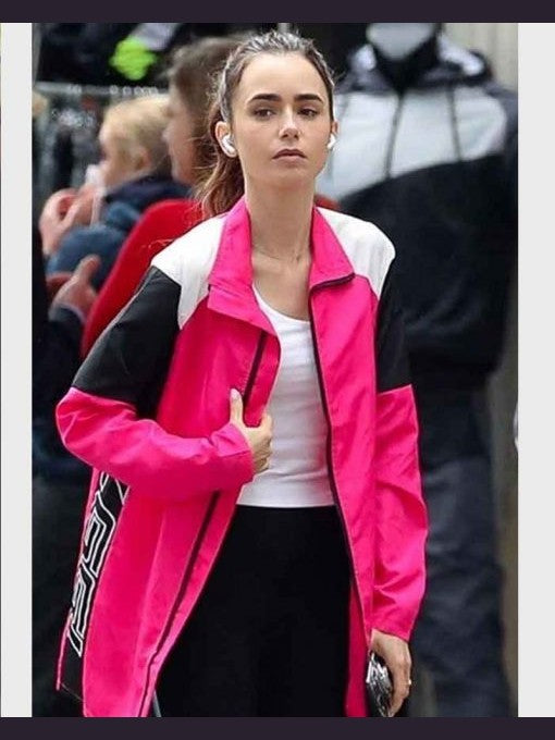 Emily in Paris S02 Emily Cooper Pink Jacket