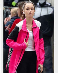 Emily in Paris S02 Emily Cooper Pink Jacket