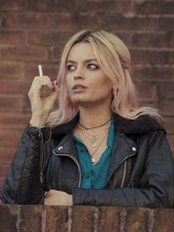 Sex Education Maeve Wiley Black Jacket