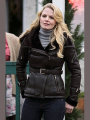 Once Upon A Time Emma Swan Black Hoodie Jacket