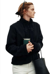 Emma Watson Los Angeles 2026 Black Jacket
