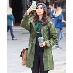 Eternals Sersi Green Cotton Coat