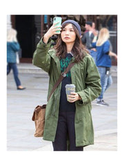 Eternals Sersi Green Cotton Coat
