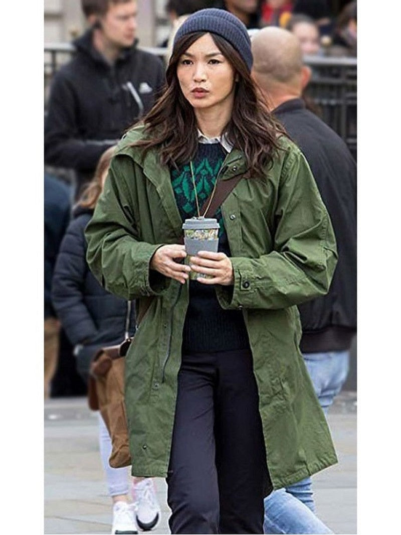 Eternals Sersi Green Cotton Coat