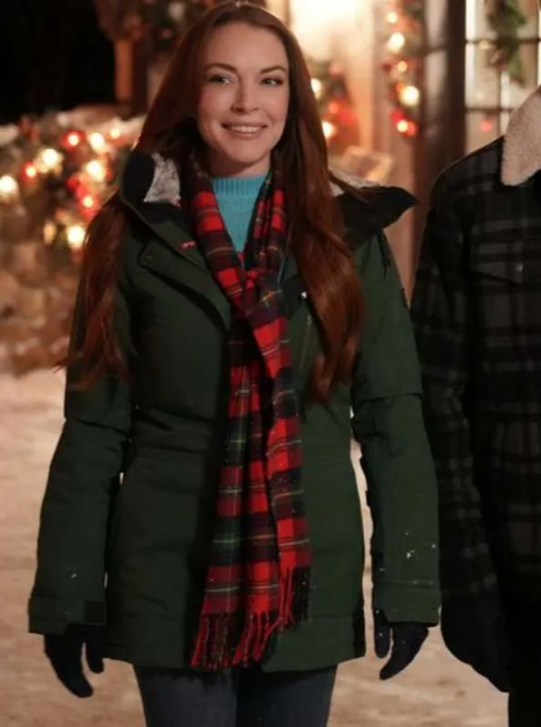 Falling for Christmas Lindsay Lohan Jacket