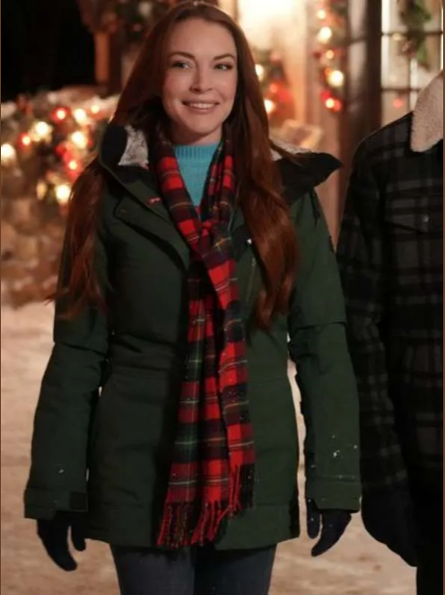 Falling for Christmas Lindsay Lohan Jacket