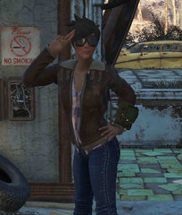Tracer Fallout 76 Leather Jacket