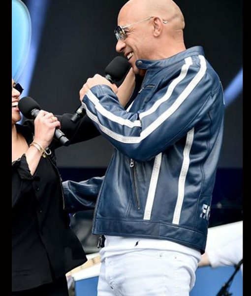 The Road To F9 Concert Vin Diesel Leather Jacket