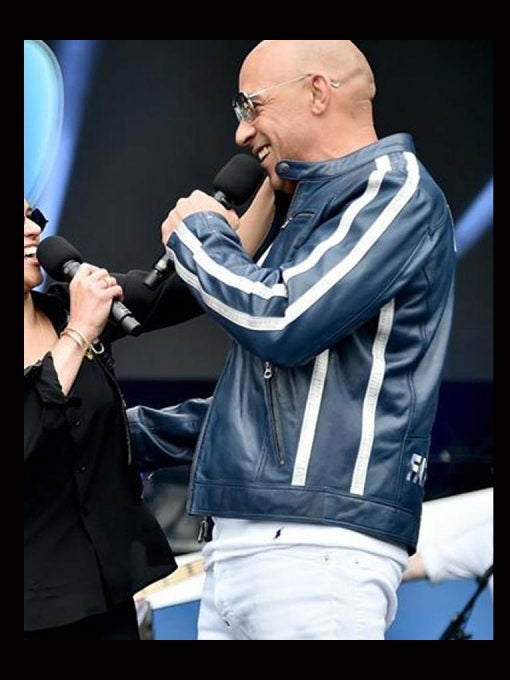 The Road To F9 Concert Vin Diesel Leather Jacket
