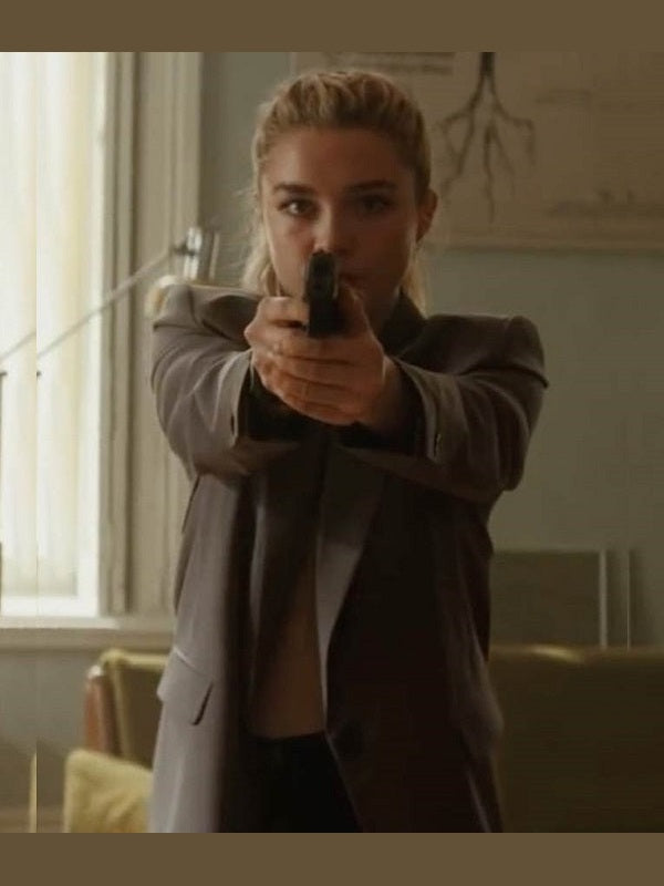 Black Widow 2021 Florence Pugh Blazer Jacket