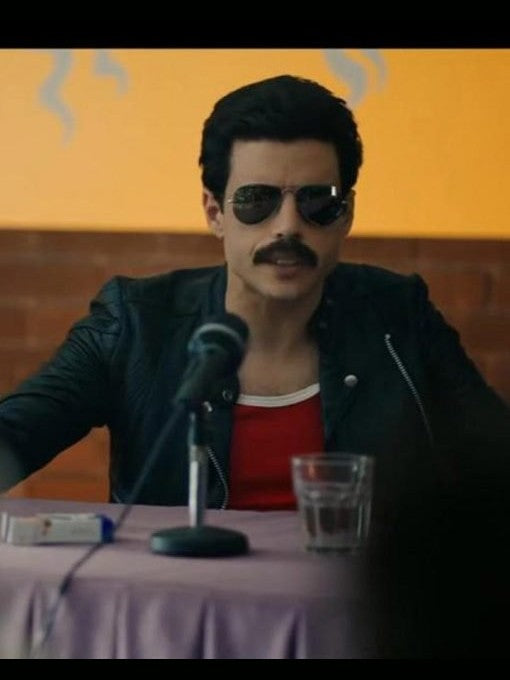 Freddie Mercury Black Leather Jacket