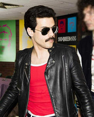 Freddie Mercury Black Leather Jacket