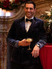 12 Dates of Christmas S02 Garrett Marcantel Velvet Blazer