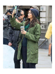 Eternals Sersi Green Cotton Coat
