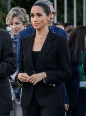 Meghan Markle Geneva 2026 Black Blazer