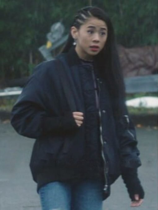 Nancy Drew Season 03 Leah Lewis Bomber Jacket