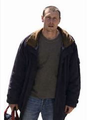 Rose of Nevada 2026 George MacKay Blue Cotton Jacket